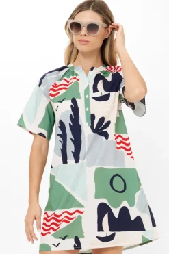 Oliphant Pocket Dress- Riviera Sage