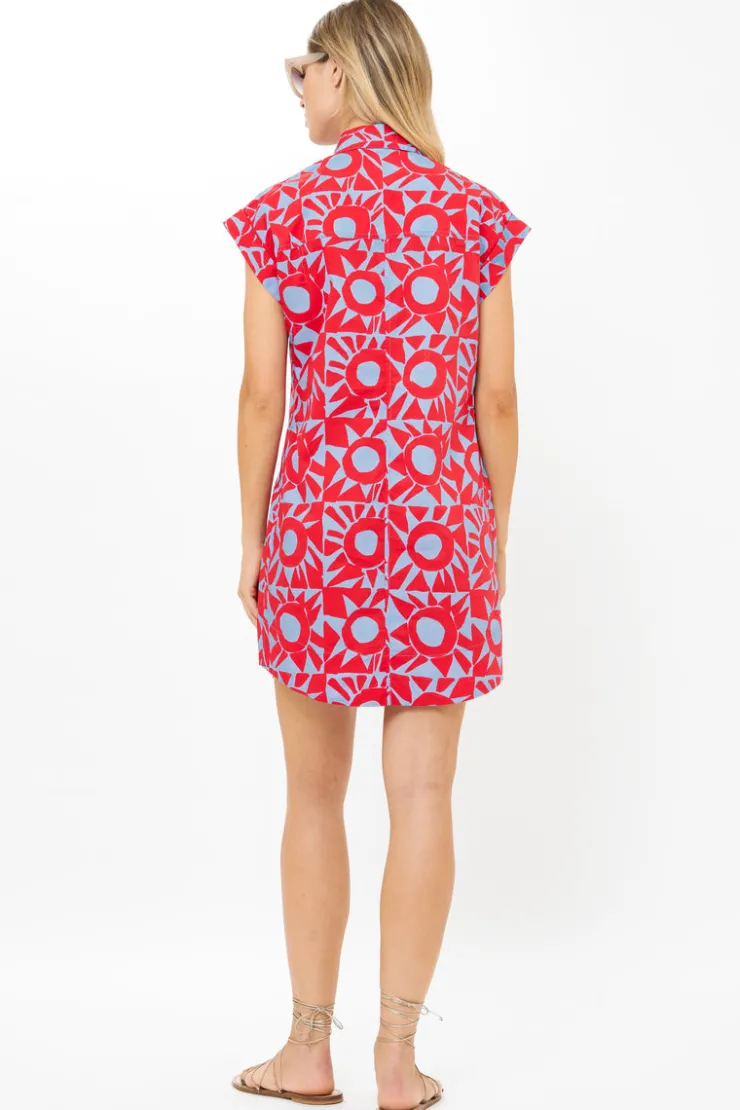 knee length dresses for ladies Oliphant Cinched Shirt Maxi Dress main image 1
