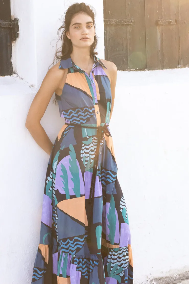 oliphant shirt dress maxi Oliphant Shirt Dress Maxi