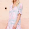 Oliphant Smocked Drop Mini- Samode Green