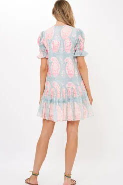 Oliphant Smocked Drop Mini- Samode Green