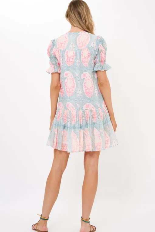 Oliphant Smocked Drop Mini- Samode Green
