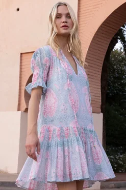 Oliphant Smocked Drop Mini- Samode Green