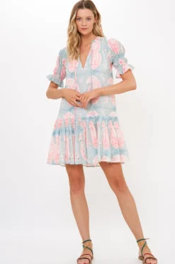 Oliphant Smocked Drop Mini- Samode Green